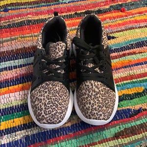 Leopard Sneakers Size 11